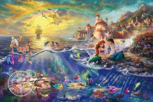 kinkade-2012-lg-little-mermaid-disney-art