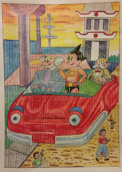 Here is the finished Astroboy Paffooney.