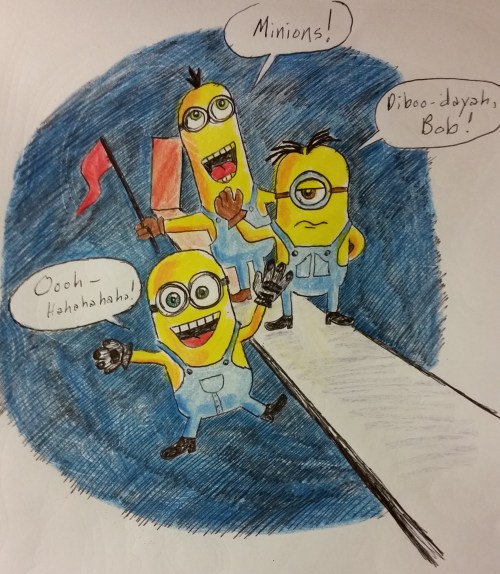 This is my lame attempt at copyright infringement... also known as "fan art".