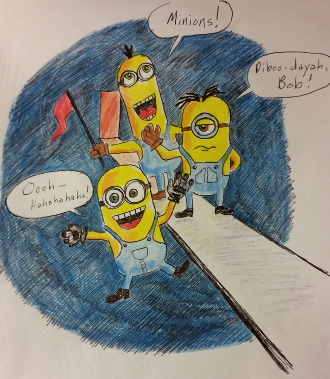 This is my lame attempt at copyright infringement... also known as "fan art".