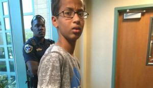 This picture is from Ahmed's sister's cell phone... I think.