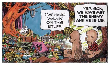 Walt Kelly's Earth Day comic