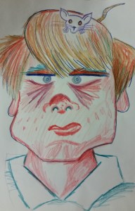 The orange-haired bloviator known as Donald Trump.