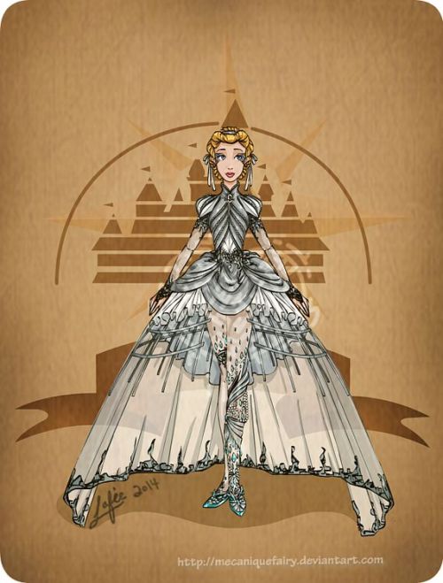 disney_steampunk__cinderella_by_mecaniquefairy-d79tgkf-disney-goes-steampunk