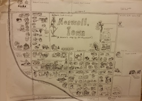 Norwall map