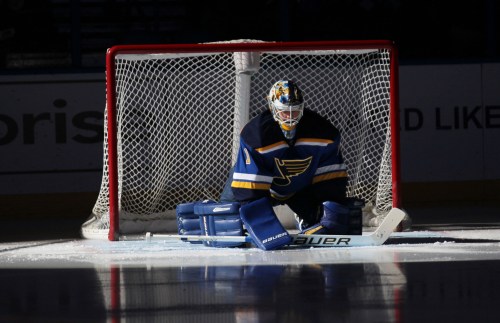 St. Louis Blues goaltender Brian Elliott