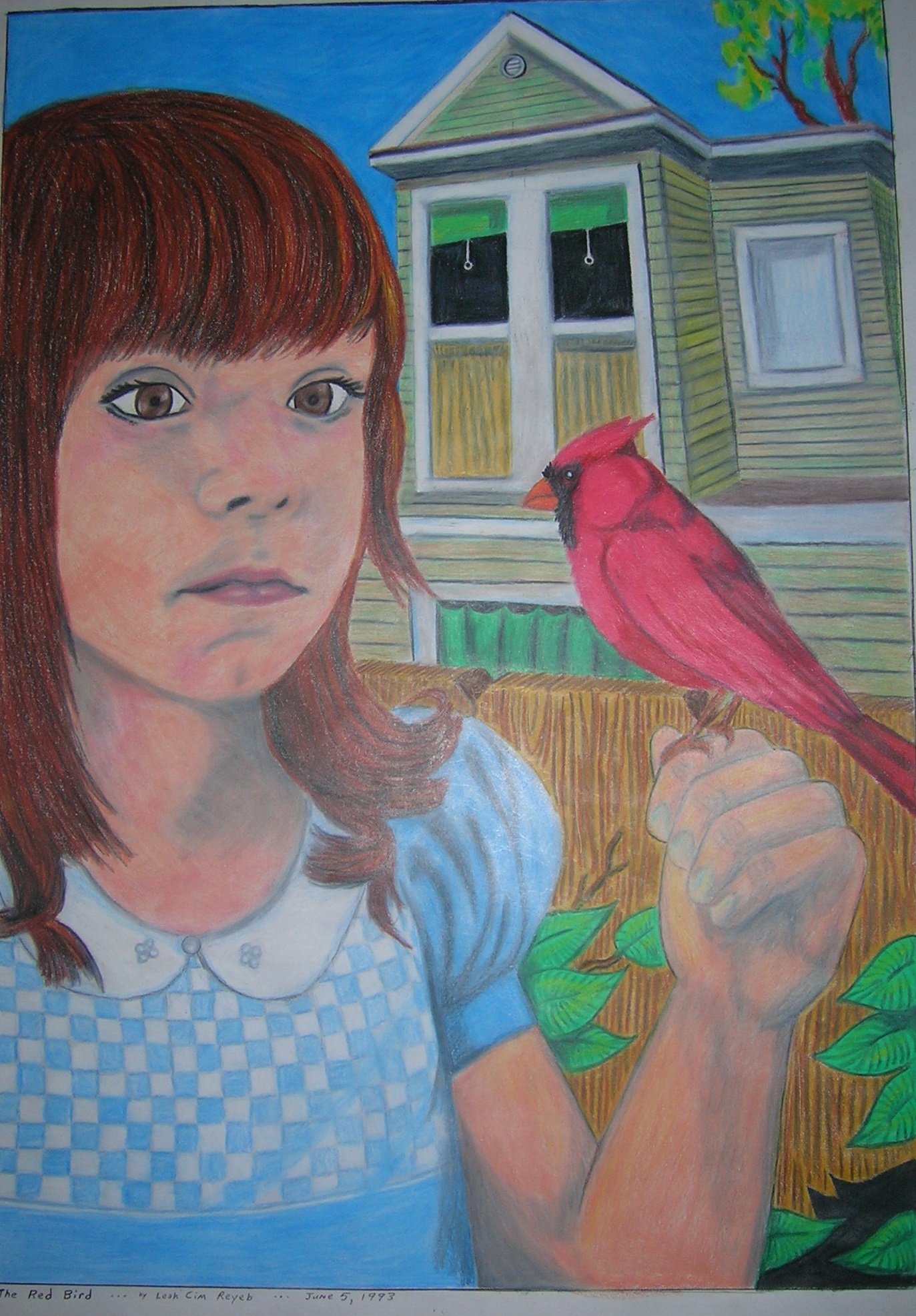 The Girl With the Red Bird